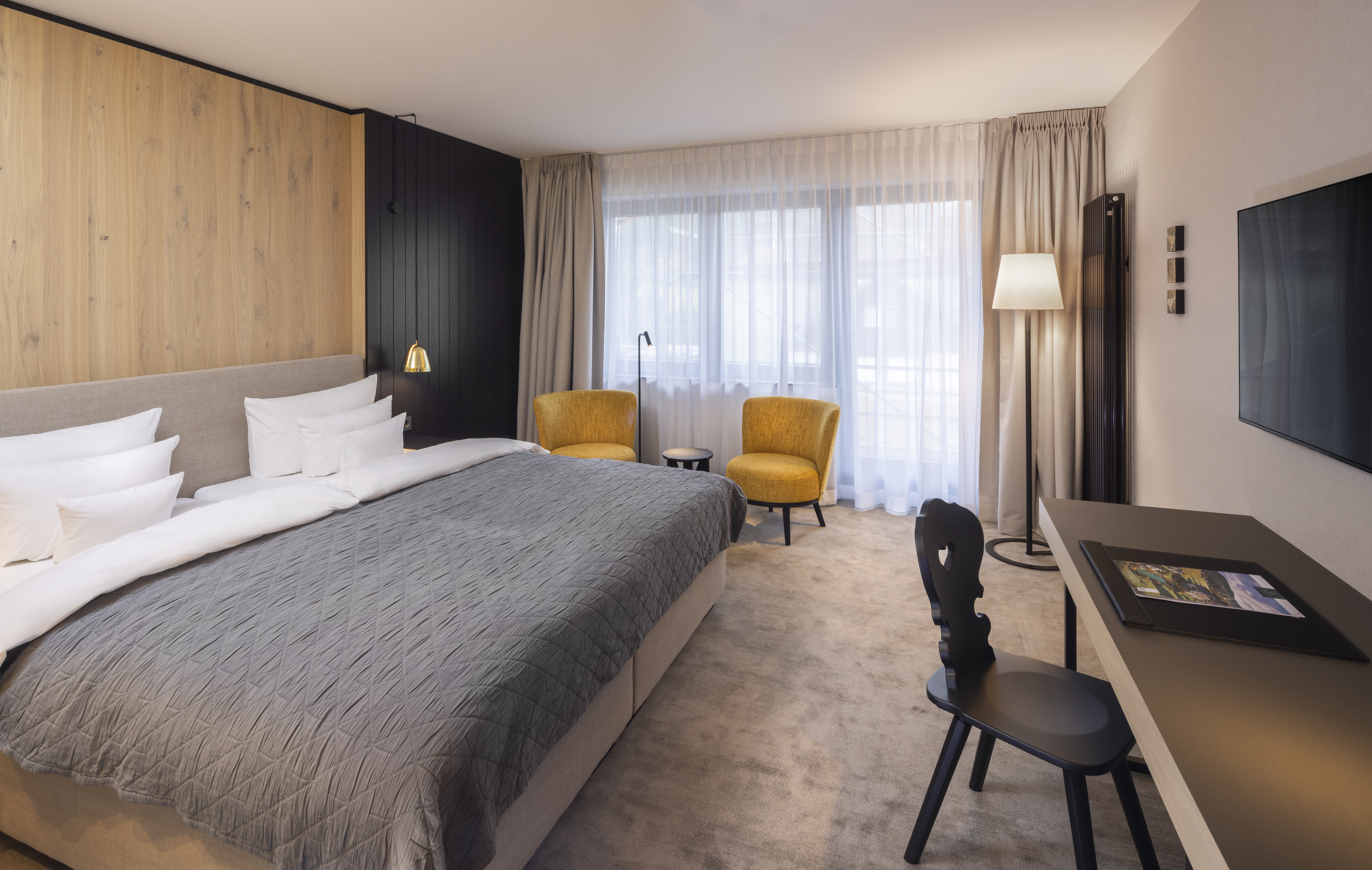 Modernes Doppelzimmer