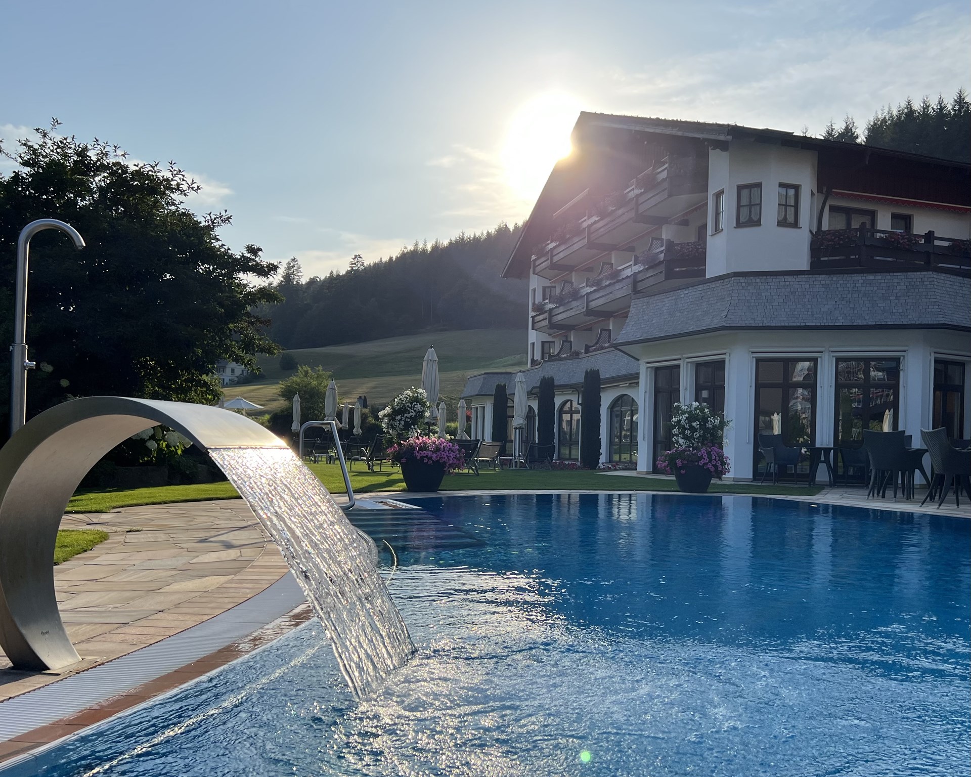 Salzwasser-Aussenpool
