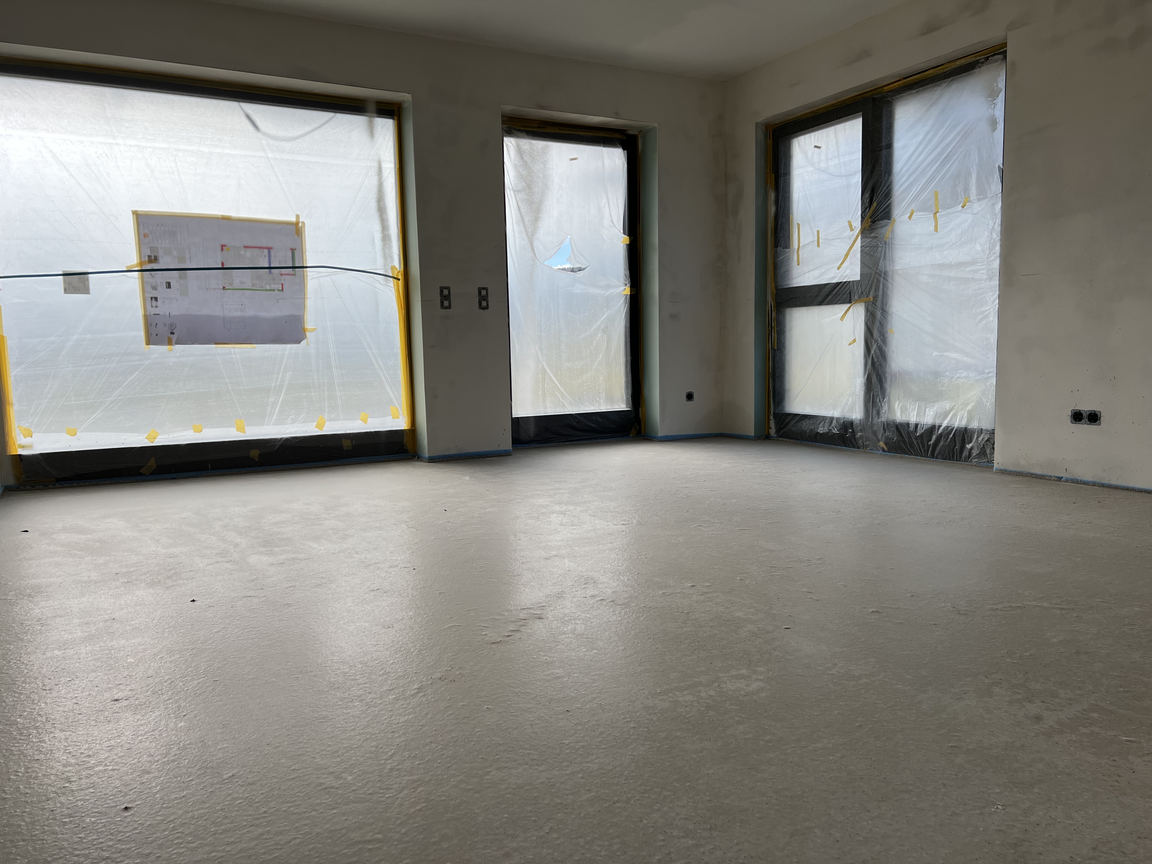 Fortschritt im Hausteil Buhlbachsaue