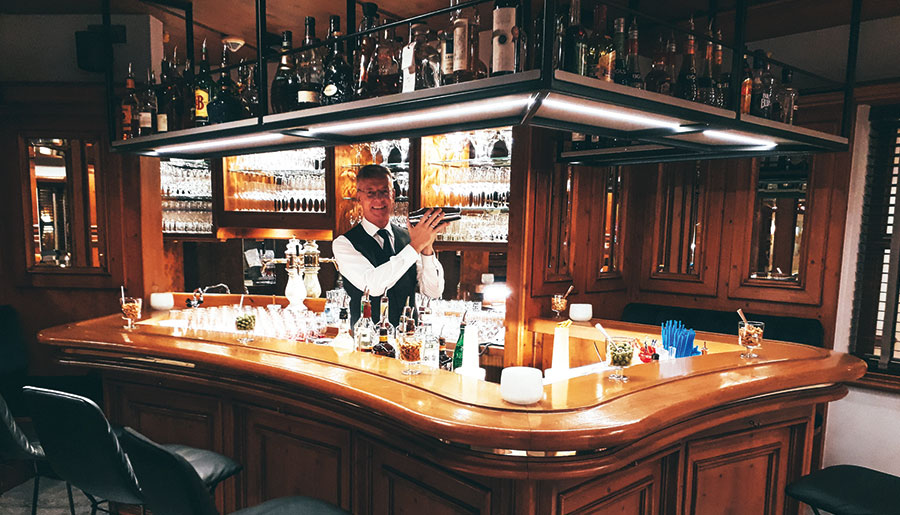 Bar im Hotel Engel im Schwarzwald
